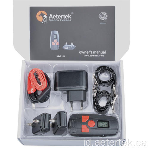 Aetertek AT-211D 300M citronella kerah kulit berhenti